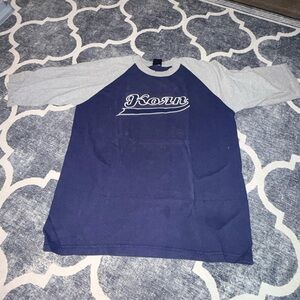 Vintage 90s Korn Shirt Adult Large or Xl  Blue Giant KoЯn logo